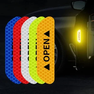 4PCS Reflective Car Door Sticker