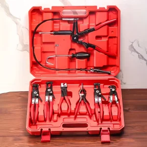 9pcs Wire Long Reach Hose Clamp Pliers Set
