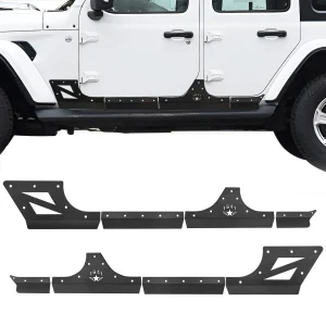 Steel Body Armor Cladding Rocker Guards